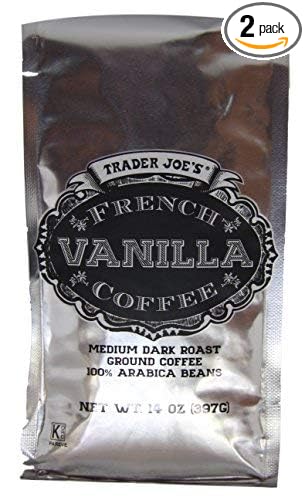 Trader Joe's French Vanilla Coffee (Pack of 2)