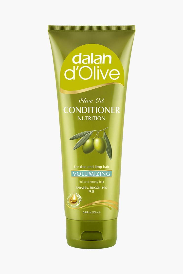Dalan D'Olive Conditioner Volumizing, Green, 6.8 Fluid Ounce, 1 Ct