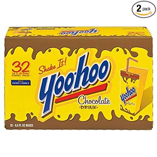 Yoo Hoo chocolate drink 32/6.5 oz - PACK OF 2