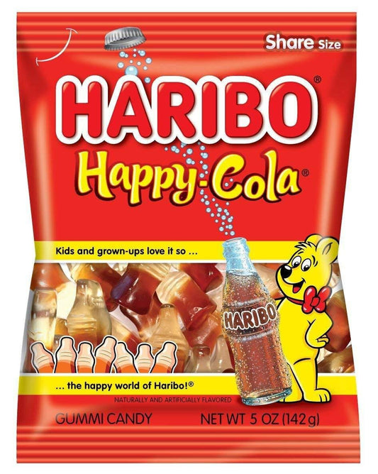 Haribo Halal Happy Cola 80g (Cola Aromali Yumusak Seker)
