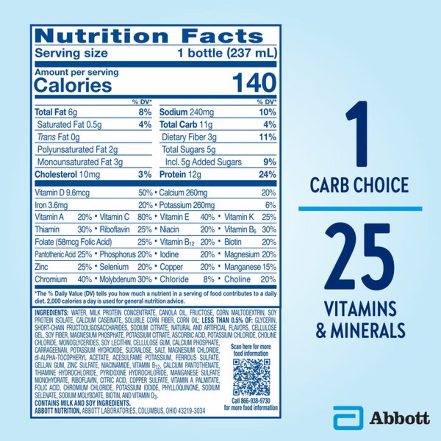 Glucerna Homemade Vanilla Shake - 8 oz. - 24 ct. (pack of 2)