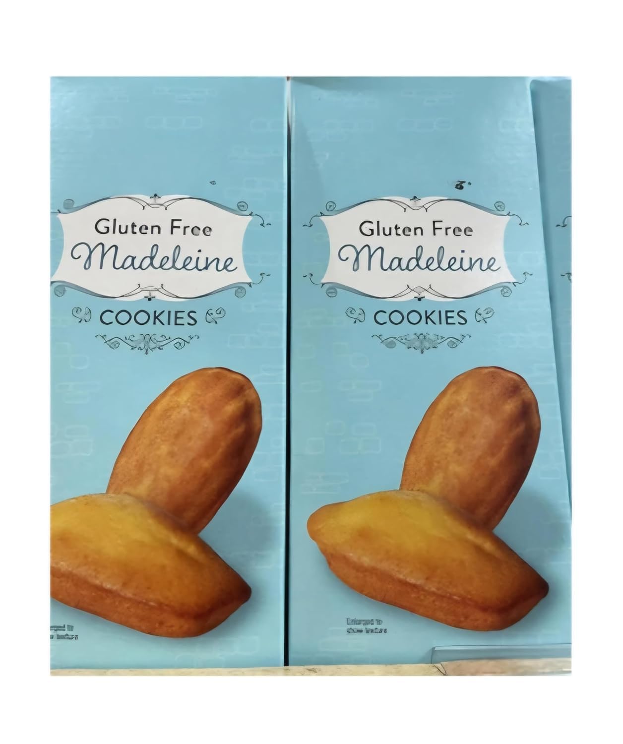 Trader Joe Gluten Free Madeleine Cookies 6.35oz 180g (Two Boxes)