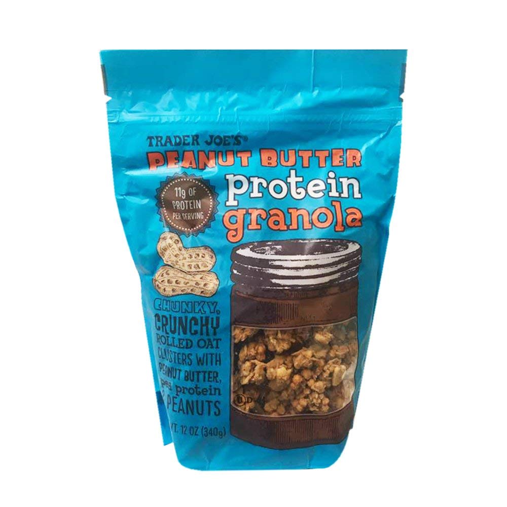 Trader Joe's New Peanut Butter Granola 12oz - PACK OF 2
