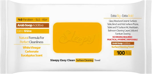 Easy Clean All Purpose Cleaning Wet Wipes, Large