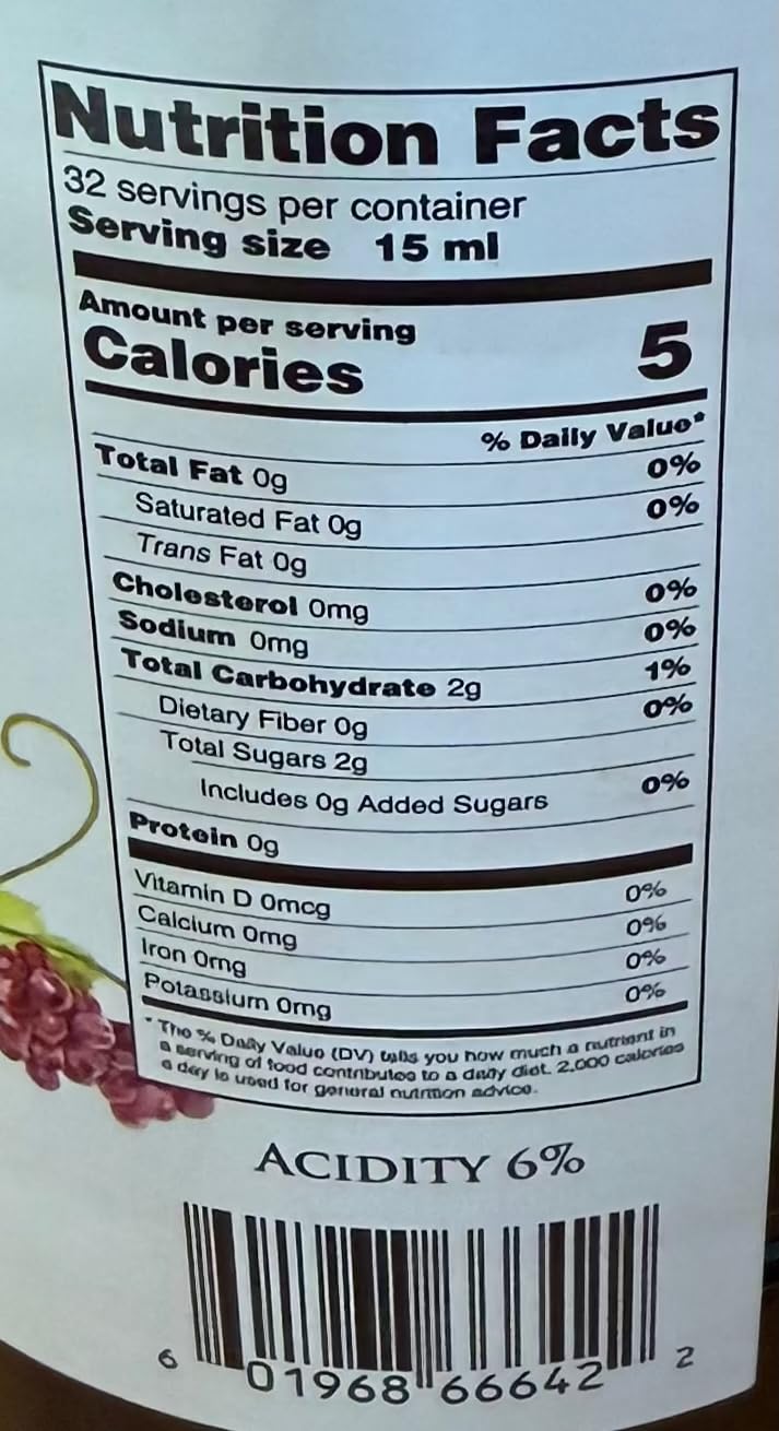 Balsamic Vinegar, 750ml (25.5 oz), 2 pack