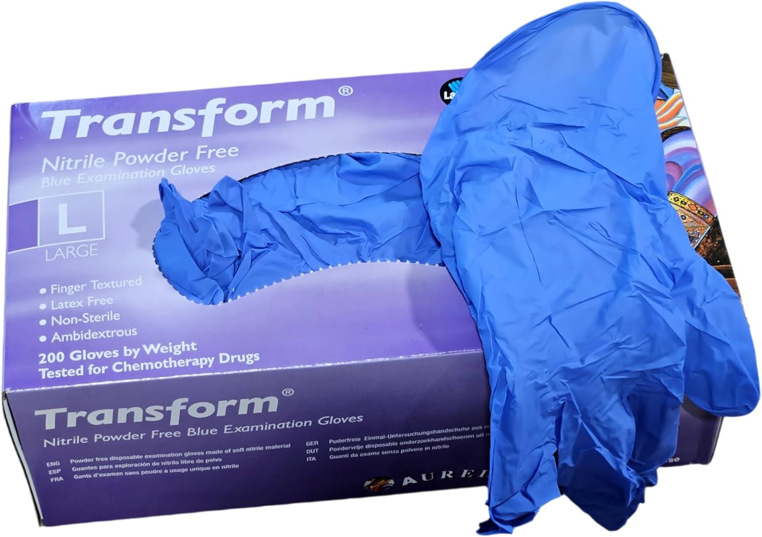 Medium Nitrile Gloves 1000 Count Multi-Purpose Use