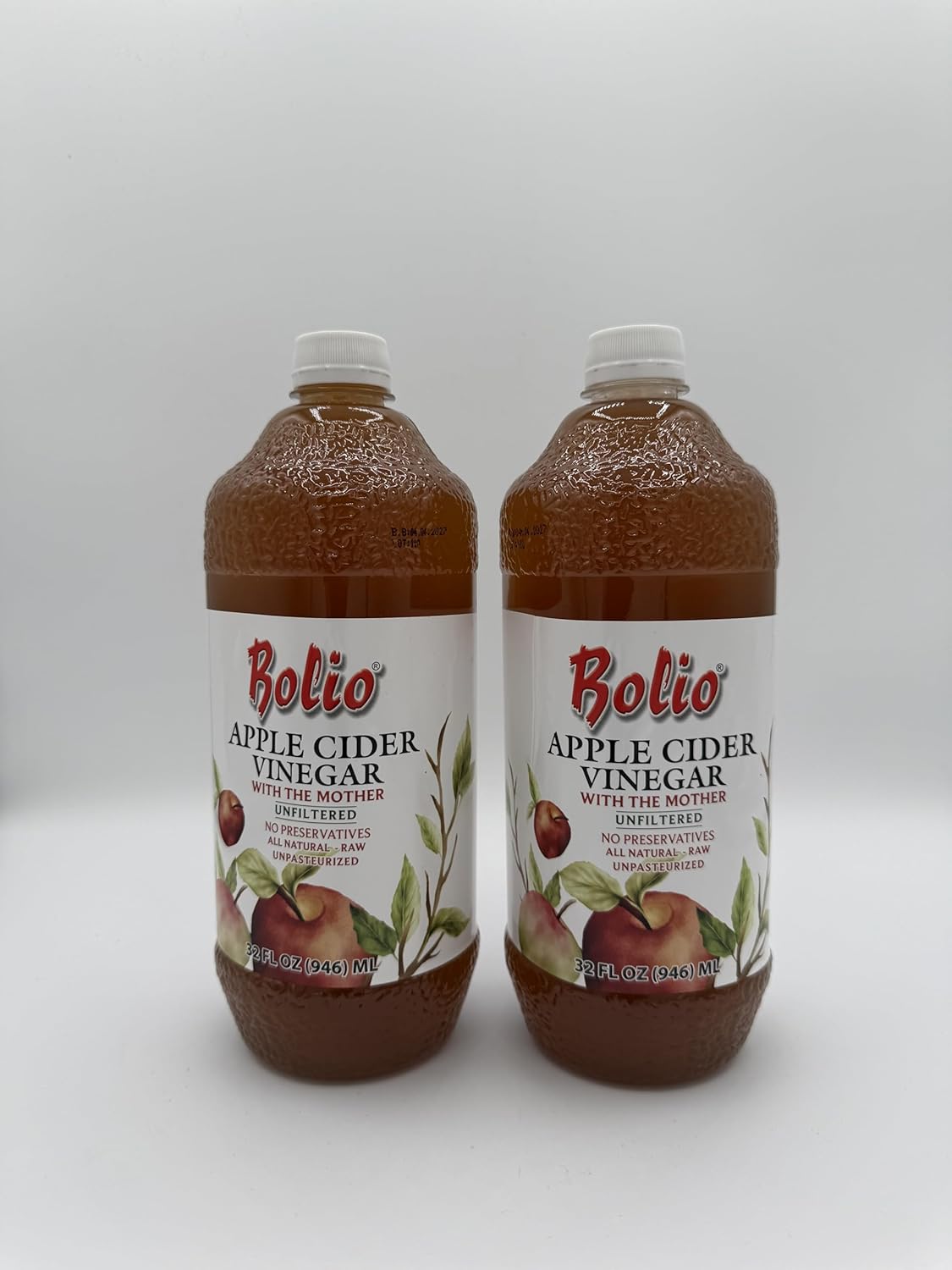 Apple Cider Vinegar with The Mother, 32 oz Bottles, 2 Pack