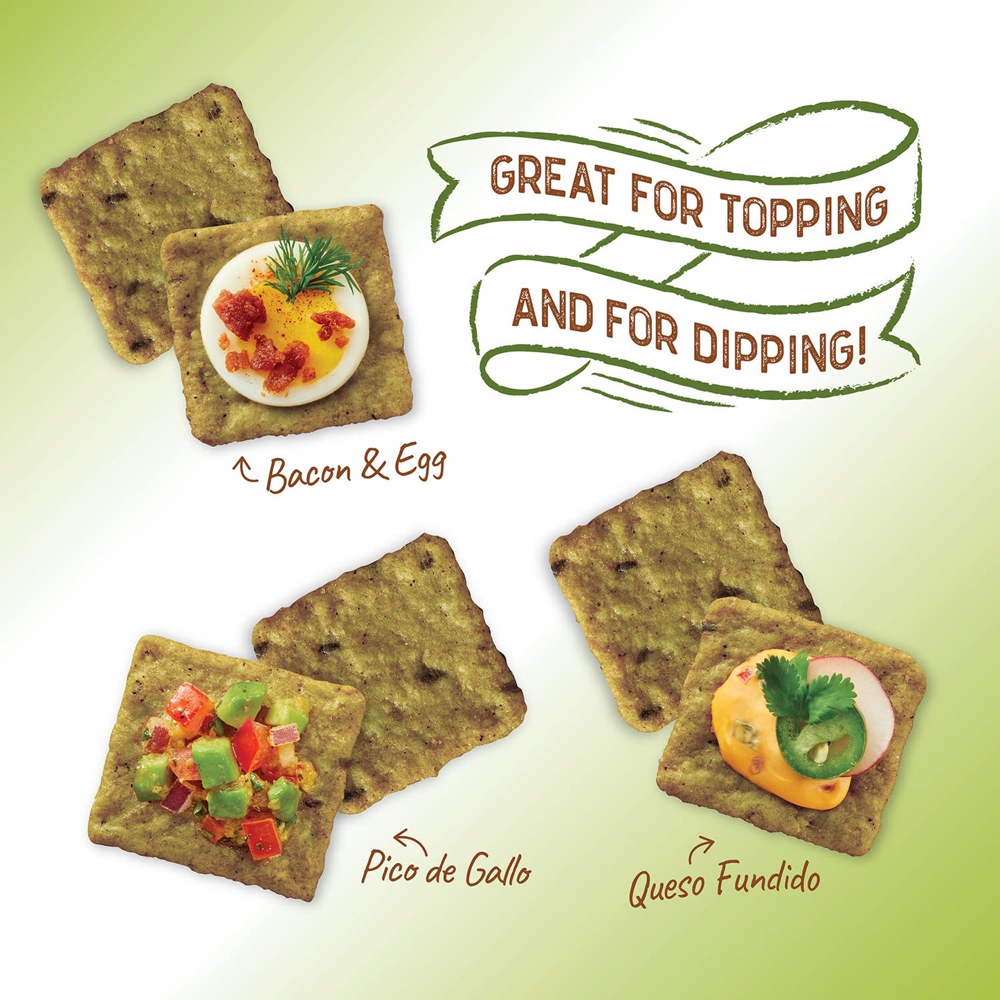 Crunchmaster Avocado Toast Crunchy, Baked Rice Crackers, Salt & Pepper, No Artificial Flavors, Vegan, Kosher, Gluten Free & Non-GMO, 3.54 Ounce (Pack of 12)