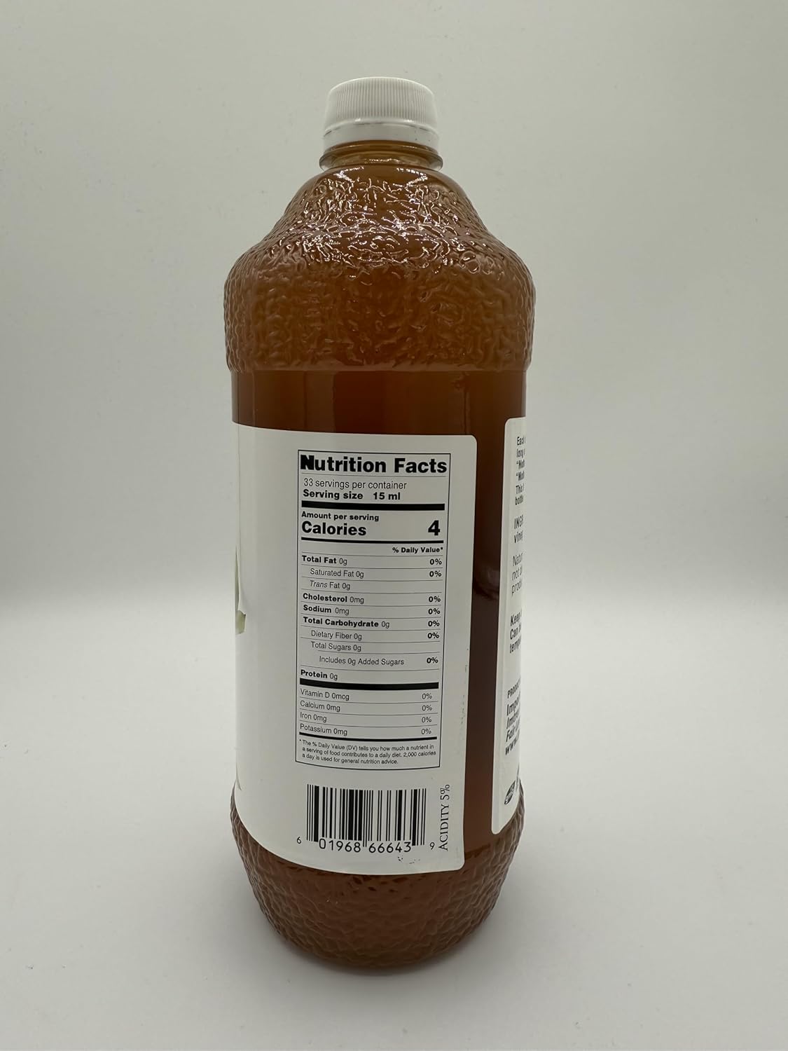 Apple Cider Vinegar with The Mother, 32 oz Bottles, 2 Pack