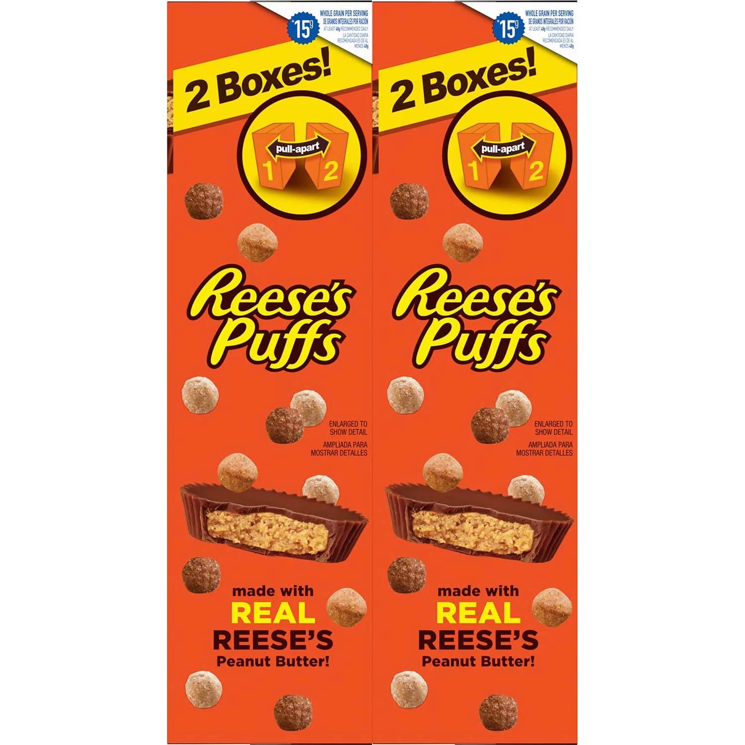 General Mills Reese's Puffs Peanut Butter Chocolate Cereal (51.4 Ounce)