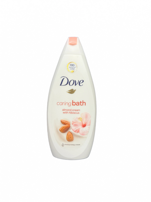 Dove caring bath almond cream with hibiscus (500 mL / 16.9 fl oz) by Dove