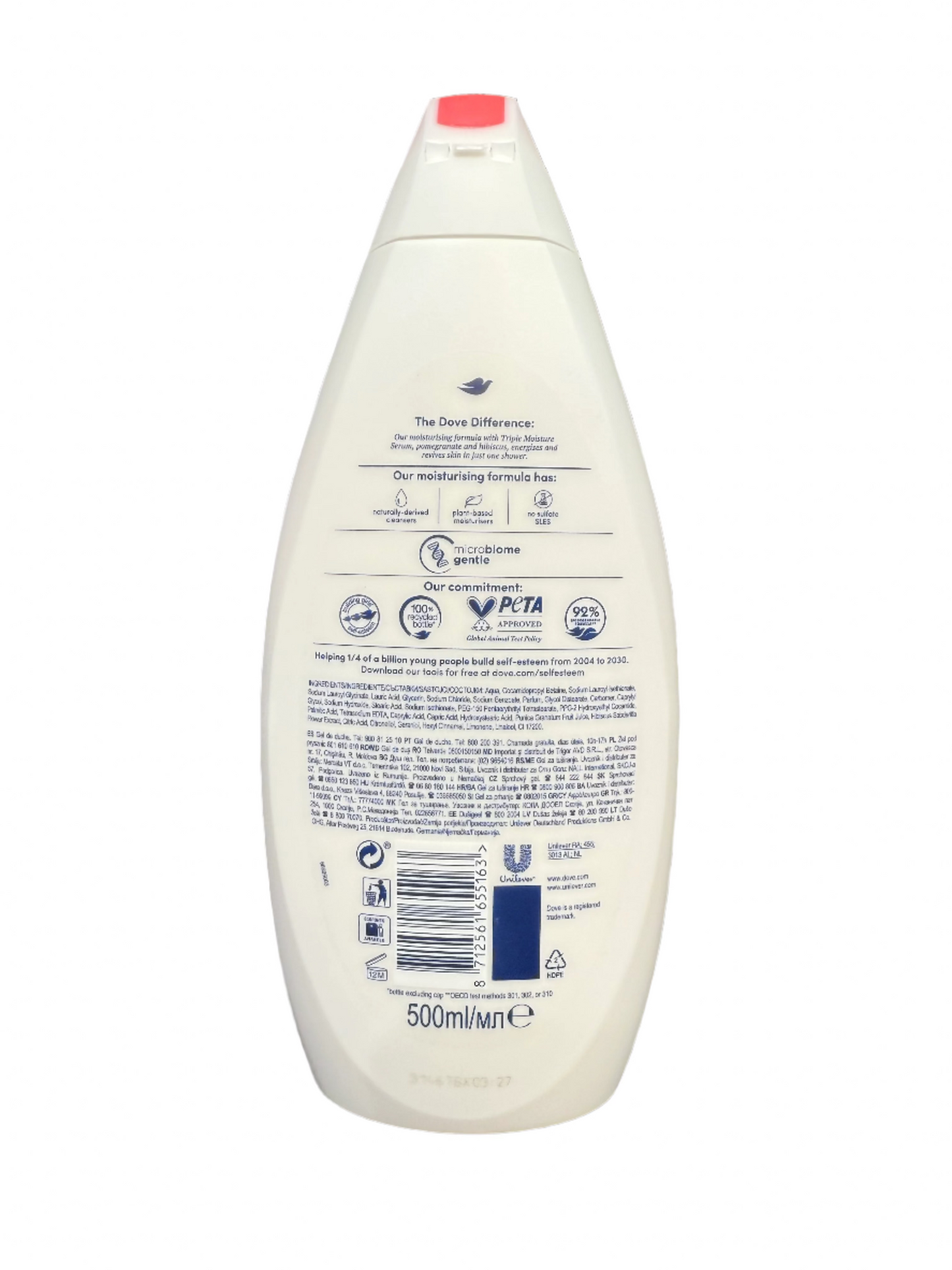 Dove reviving pomegranate & hibiscus (500 mL / 16.9 fl oz) by Dove