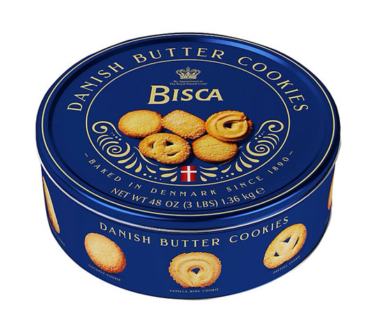 Bisca Danish Butter Cookies, 3 lb.