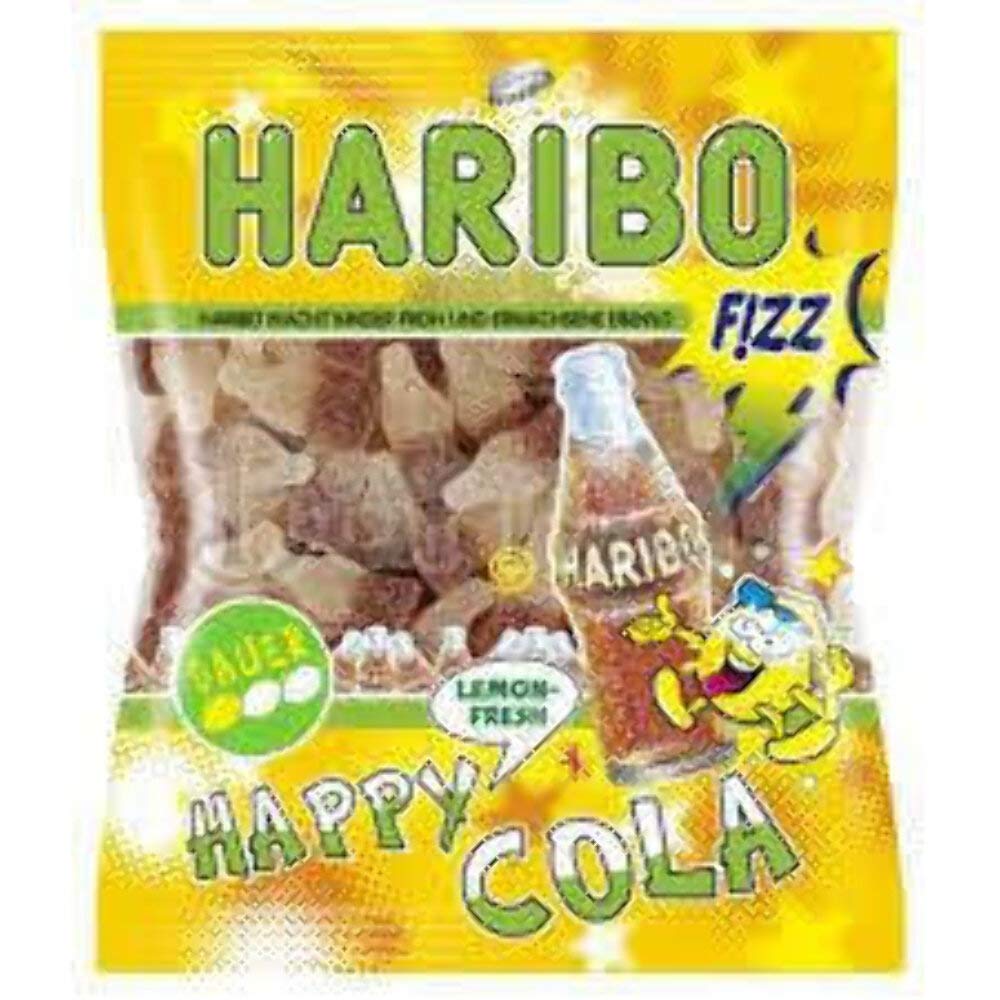 Haribo Halal Happy Cola 80g (Cola Aromali Yumusak Seker)