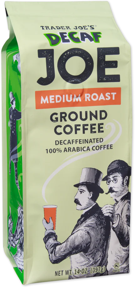 Decaf Joe Medium Roast Ground Coffee 14 Oz