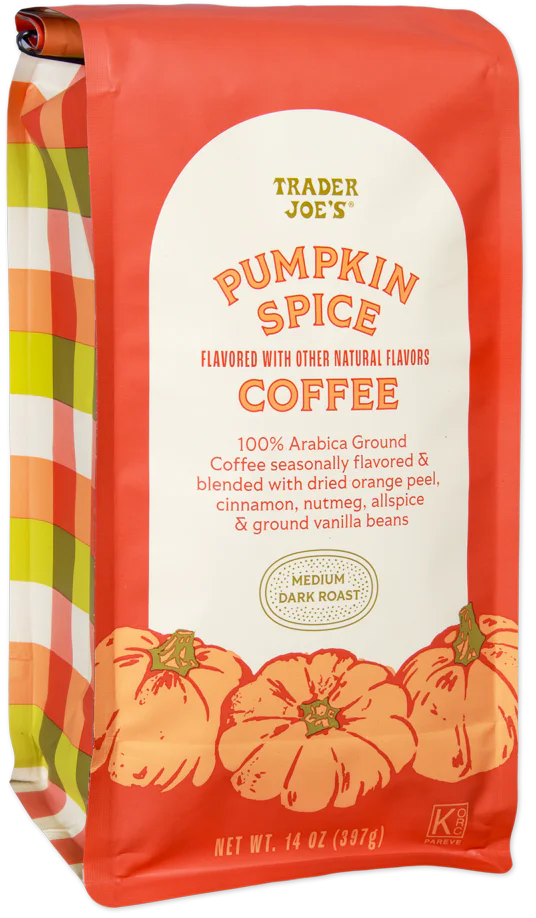 Trader Joe Pumpkin Spice Coffee 14 Oz - 2 pack
