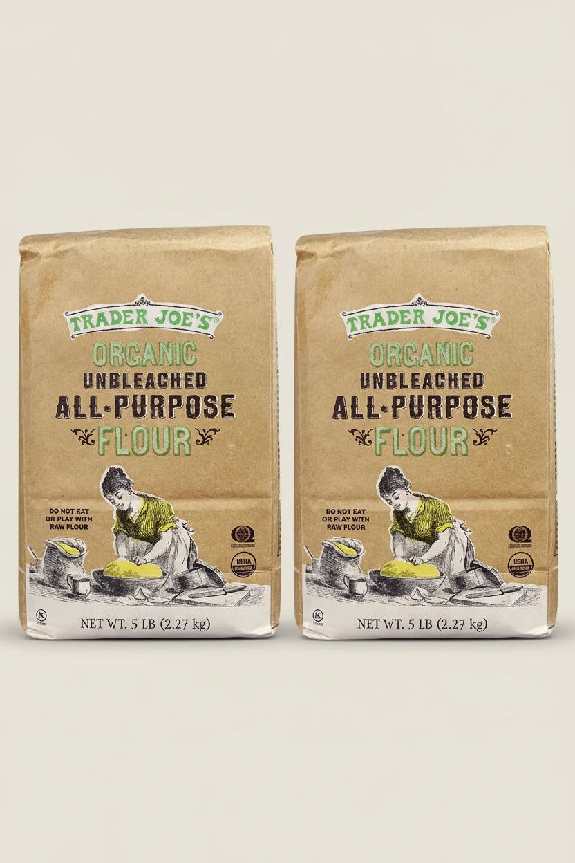 Trader Joe's Organic Unbleached All-Purpose Flour 5 Lb