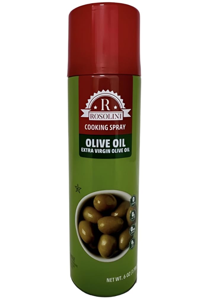 Rosolin Extra Virgin Olive Oil Cooking Spray 6oz (170g) 3 pack Halal/Kosher