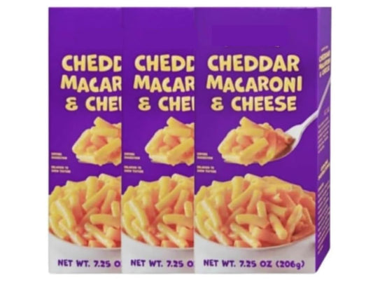 Trader Joe's Cheddar Macaroni and Cheese 7.25oz (3 pack)