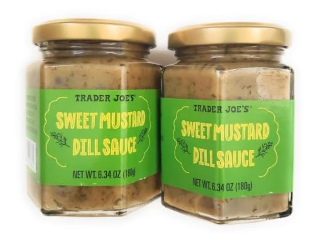 Trader Joes Sweet Mustard Dill Sauce (2 Pack)