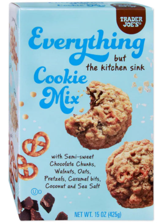 Trader J's Everything but the Kitchen Sink Cookie Mix, Limited Edition, 15oz/425g (Pack of 1)