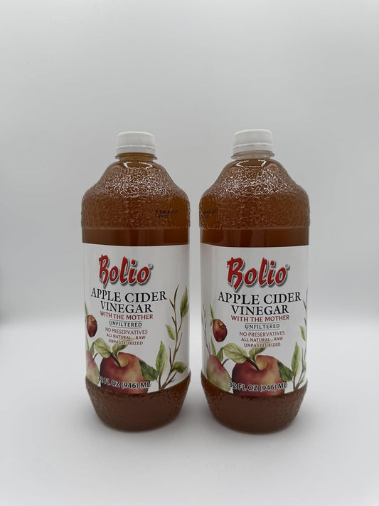 Apple Cider Vinegar with The Mother, 32 oz Bottles, 2 Pack