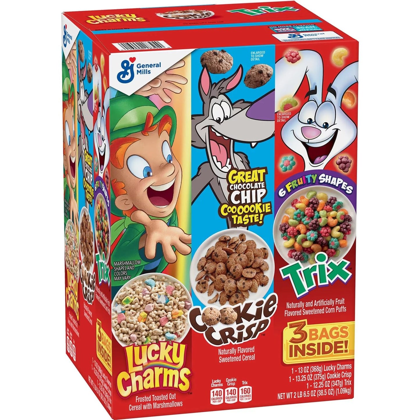 General Mills Cereal, Variety Pack, 38.5 Ounce