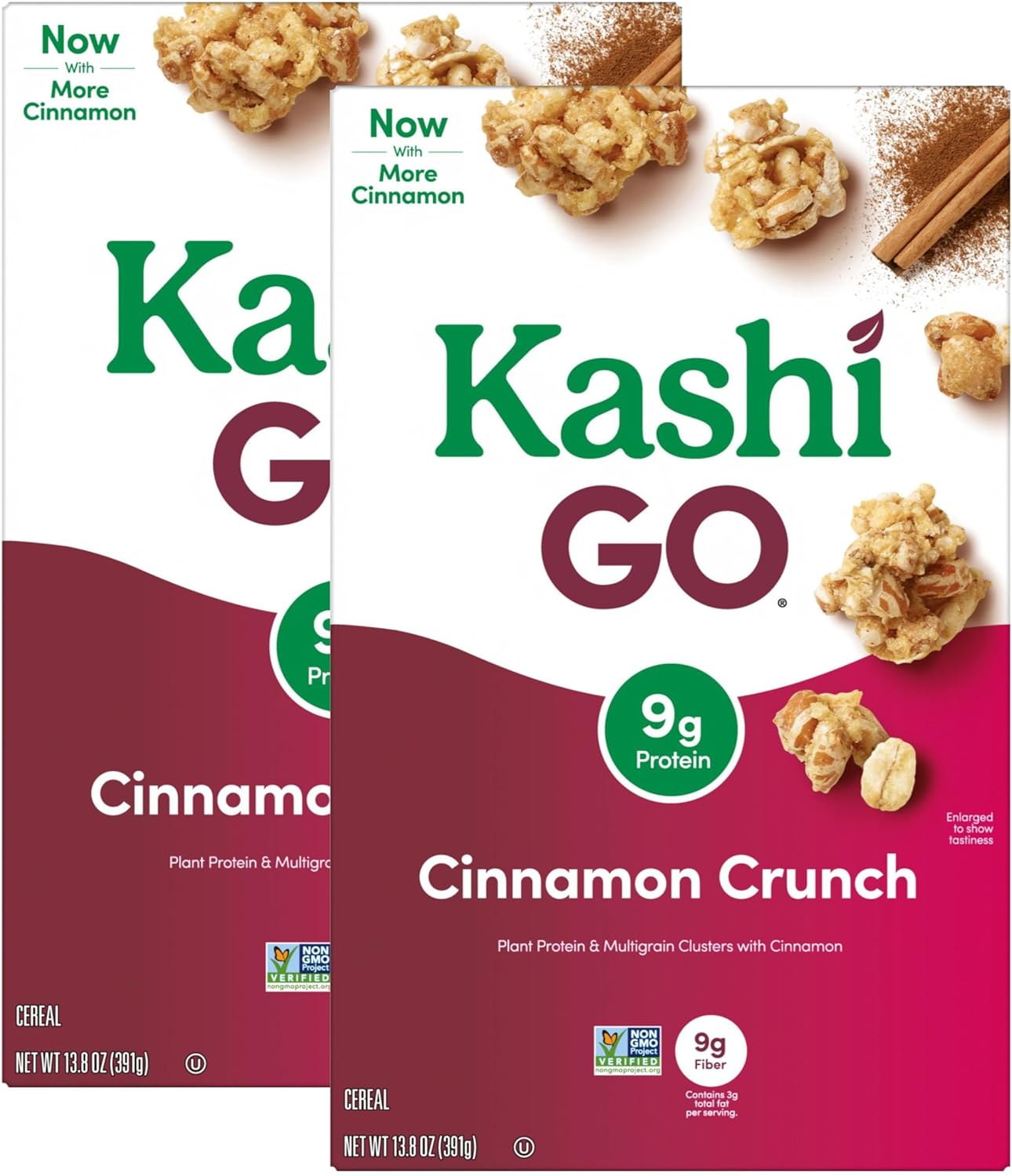 Kashi GOLEAN Crunch Cereal-13.8 Ounce (Pack of 2)