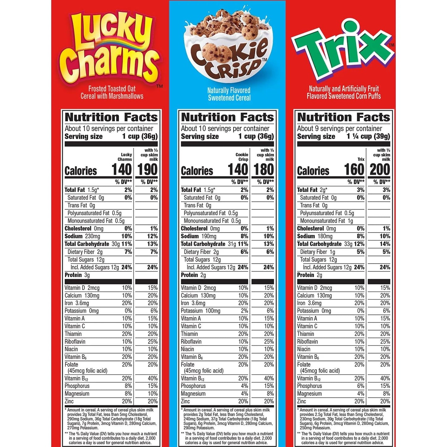 General Mills Cereal, Variety Pack, 38.5 Ounce