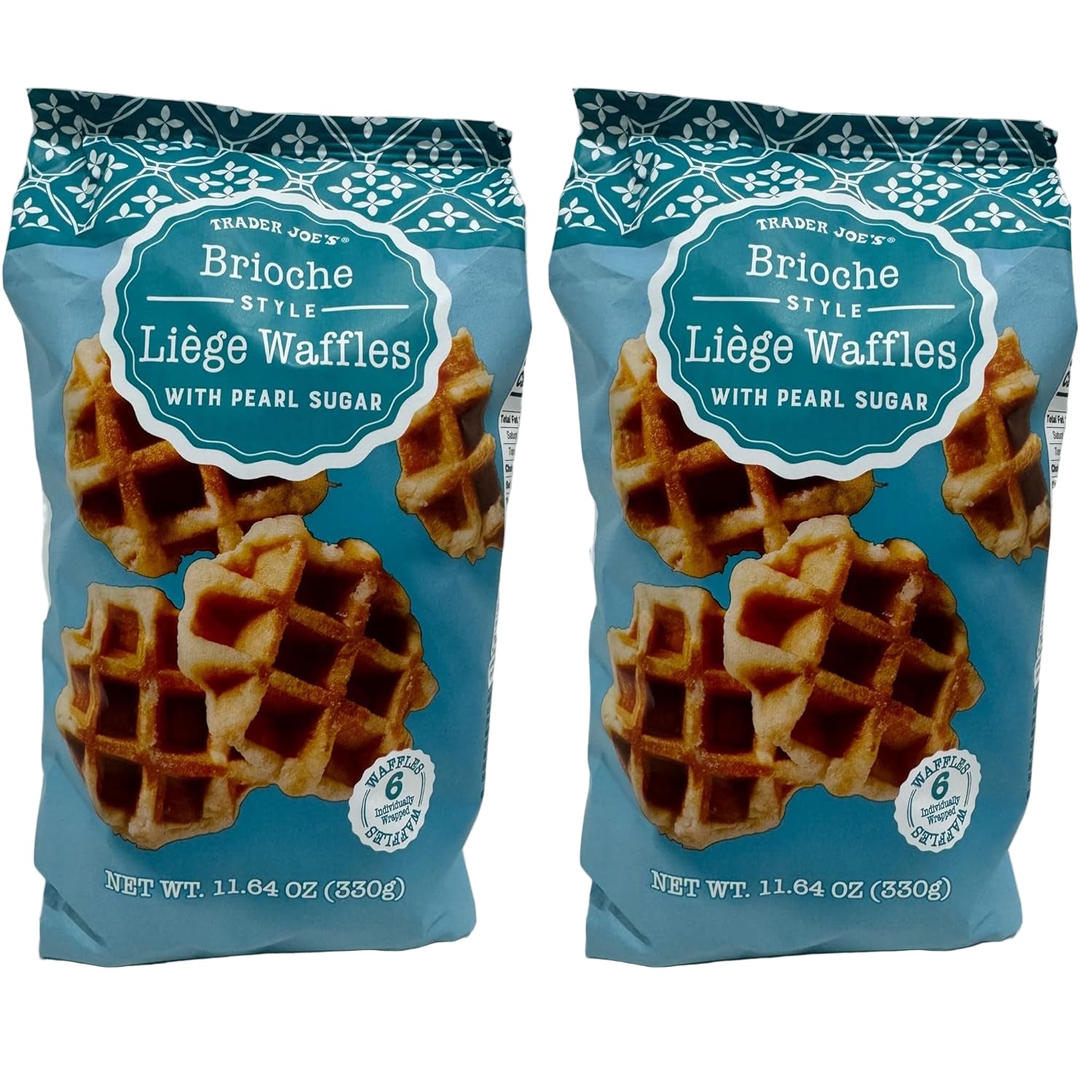 Plage Li/Ny WAFFLE フーディ◆ Frederik's by Meijer Frozen Lemon Poppy Seed Liege Style Waffles