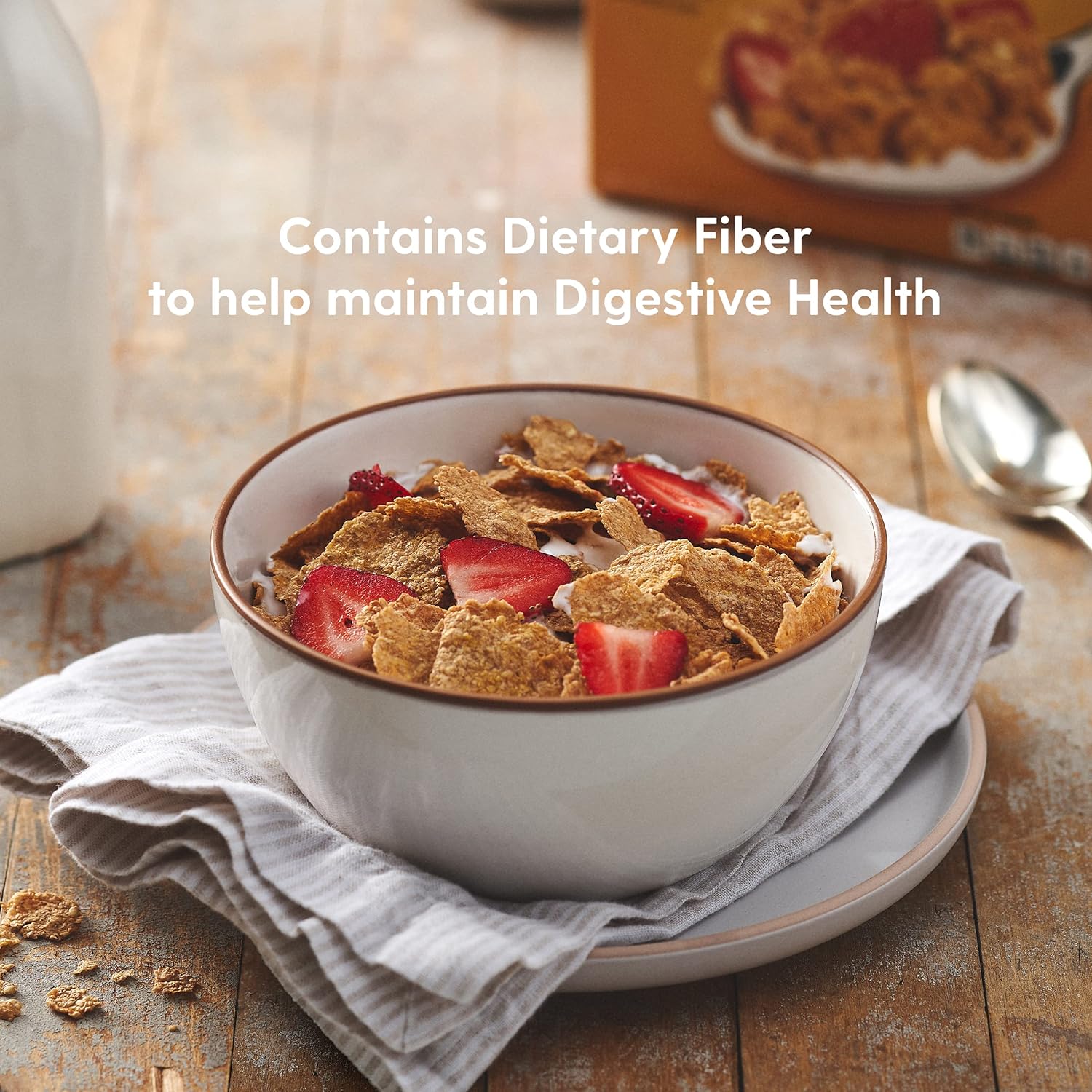 Bran Flakes Breakfast Cereal - 16 Oz (Pack of 4)