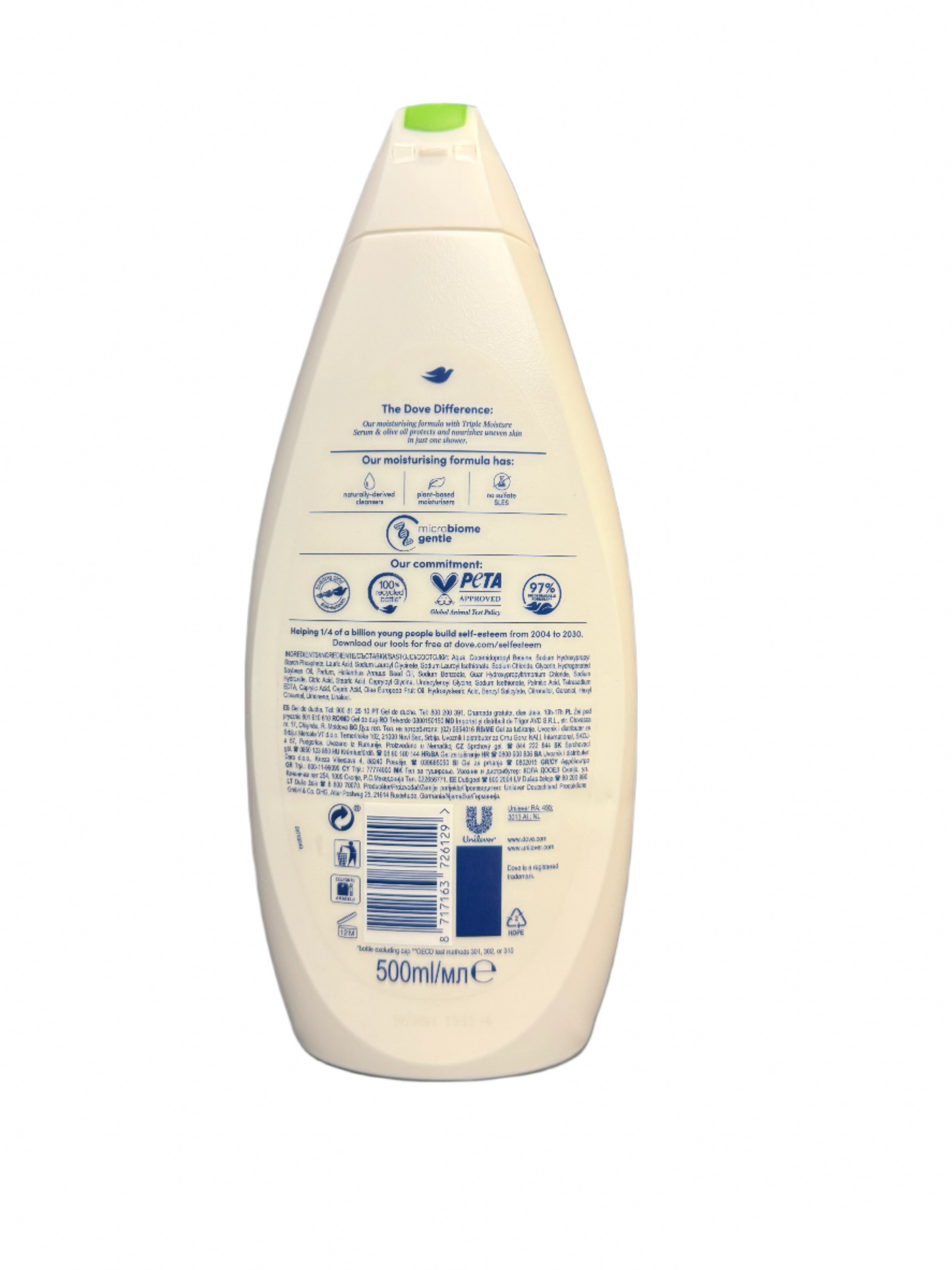 Dove protecting care olive oil shower gel (500 mL / 16.9 fl oz) by Dove (2 pack)