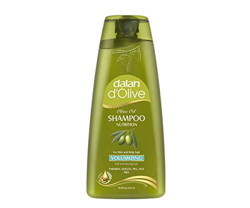 Dalan D'olive Shampoo for Volumizing, Green, 13.5 Fluid Ounce