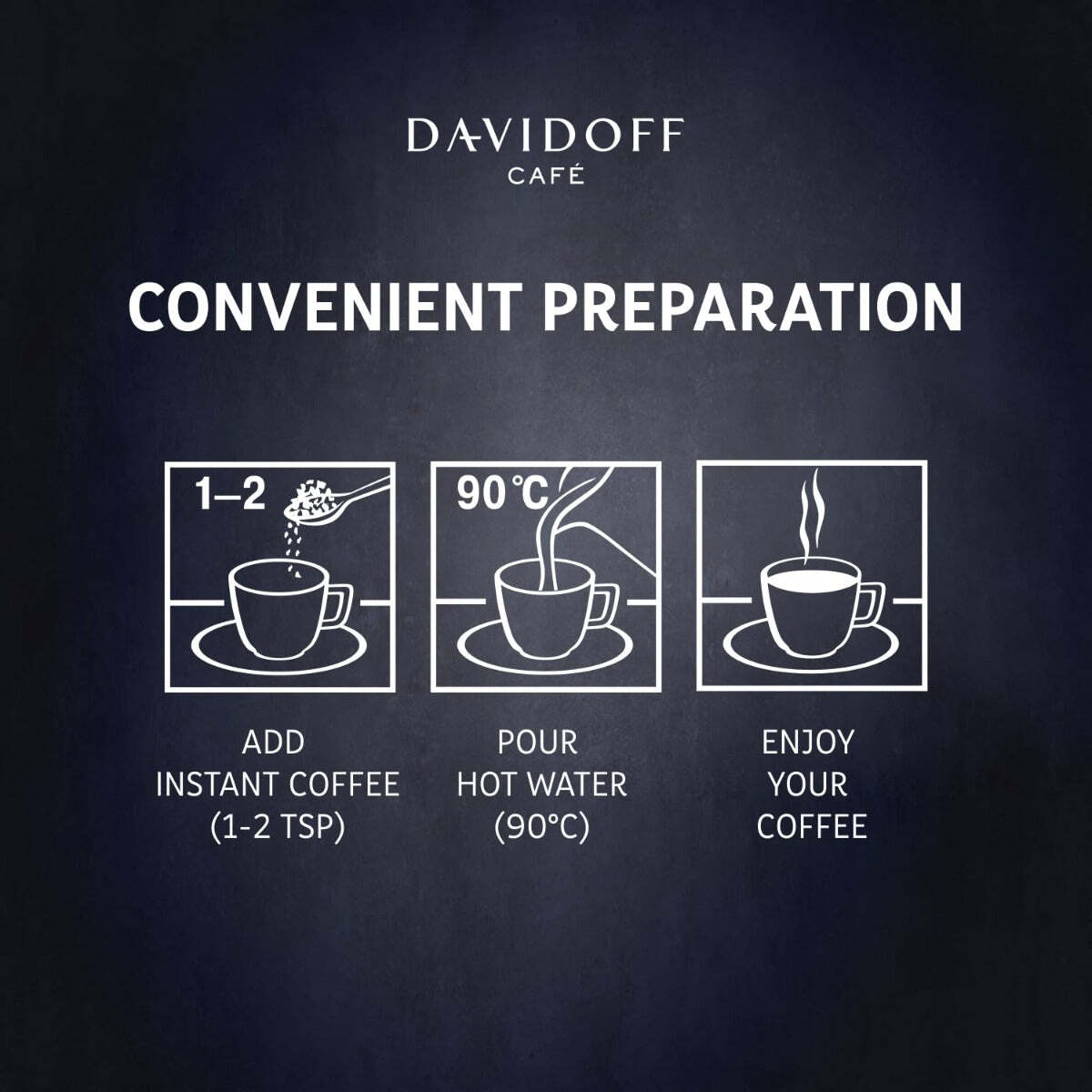 Davidoff Coffee ASIA 100% Arabica Instant Coffee 3.5 Oz/100 gr