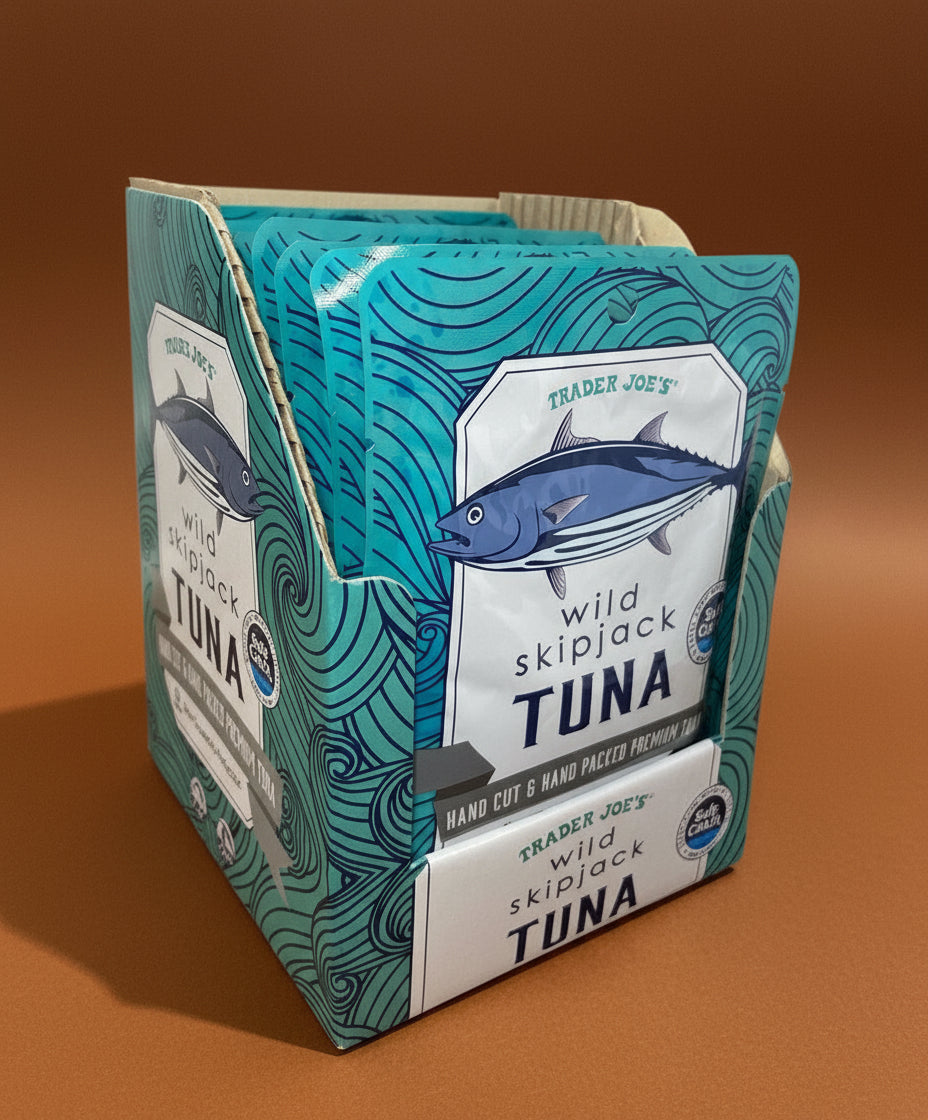 Trader Joe's Wild Skipjack Tuna 3 Oz (85g) - 12 pack