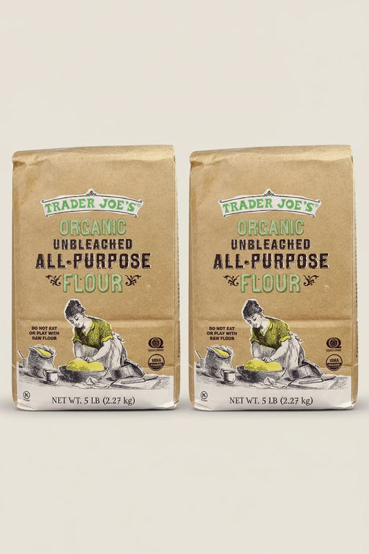 Trader Joe's Organic Unbleached All-Purpose Flour 5 Lb